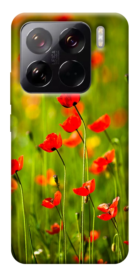 Чехол Маковое поле для Xiaomi 15 Pro