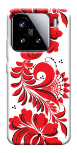 Чохол Червона вишиванка для Xiaomi 15