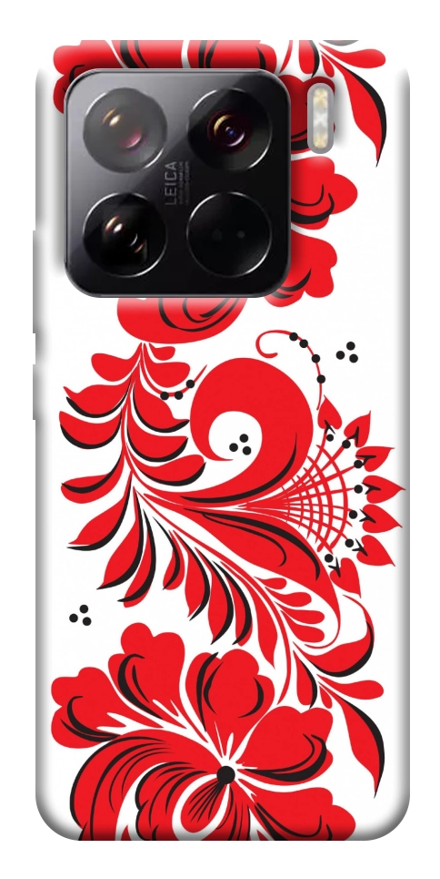 Чехол Червона вишиванка для Xiaomi 15 Pro