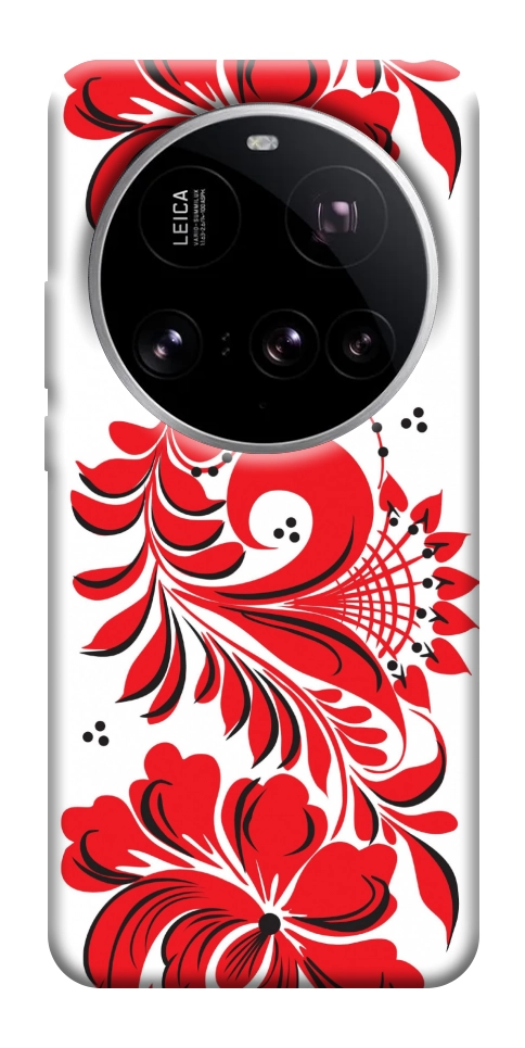 Чехол Червона вишиванка для Xiaomi 15 Ultra