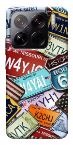 Чехол License plate для Xiaomi 15 Pro