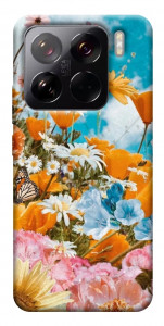 Чехол Летние цветы для Xiaomi 15 Pro