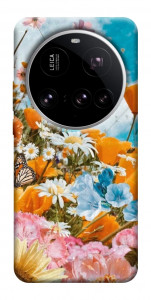Чехол Летние цветы для Xiaomi 15 Ultra