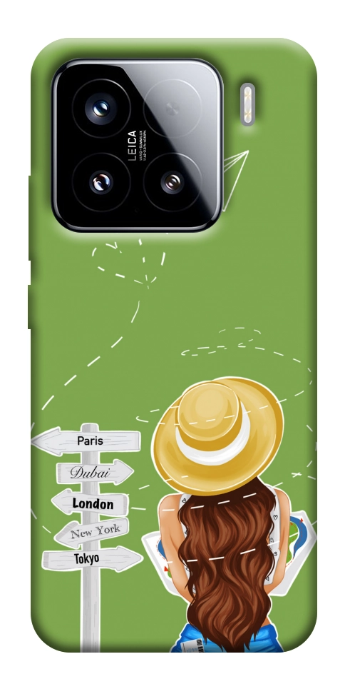 Чехол Travel girl для Xiaomi 15