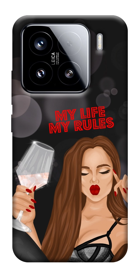 Чохол My life my rules для Xiaomi 15