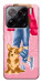 Чехол Girl and corgi для Xiaomi 15 Pro