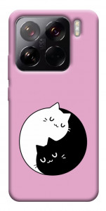 Чехол Коты инь-янь для Xiaomi 15 Pro
