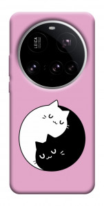 Чехол Коты инь-янь для Xiaomi 15 Ultra