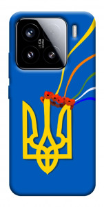 Чехол Квітучий герб для Xiaomi 15
