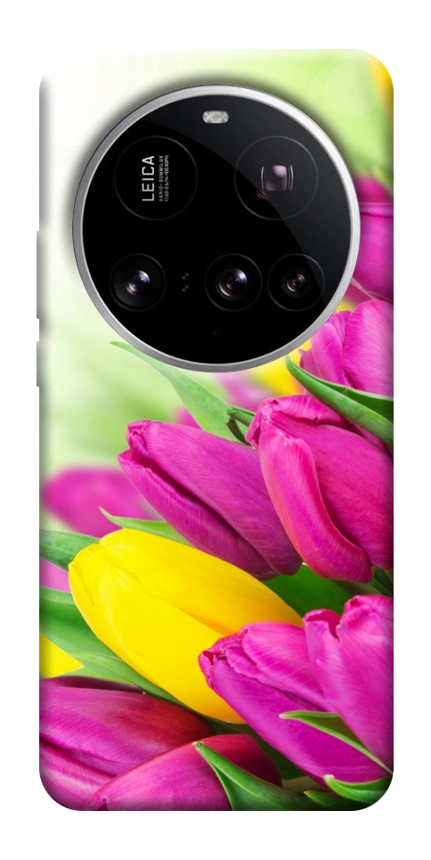 Чехол Красочные тюльпаны для Xiaomi 15 Ultra