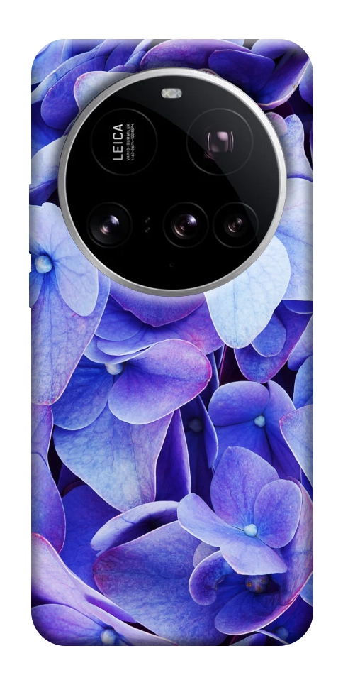 Чехол Гортензия для Xiaomi 15 Ultra