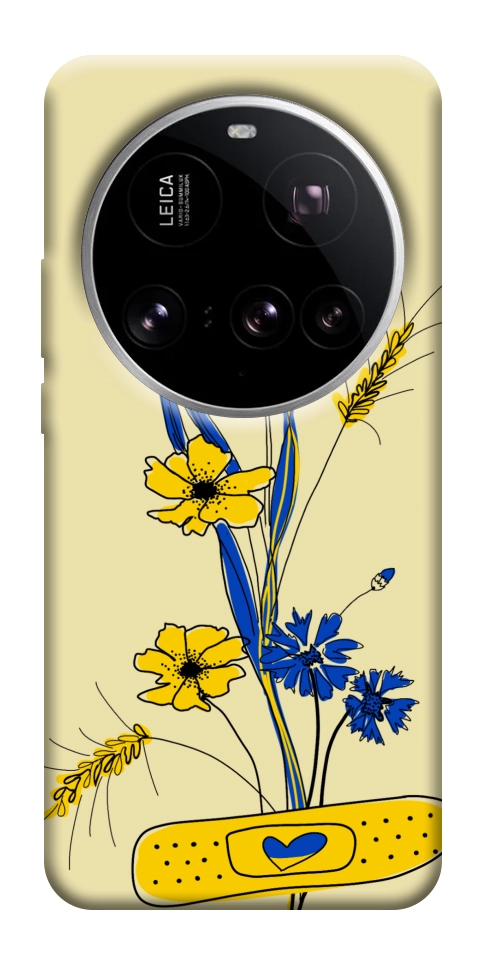 Чохол Українські квіточки для Xiaomi 15 Ultra