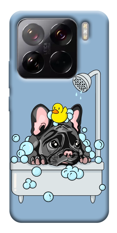 Чехол Dog in shower для Xiaomi 15 Pro