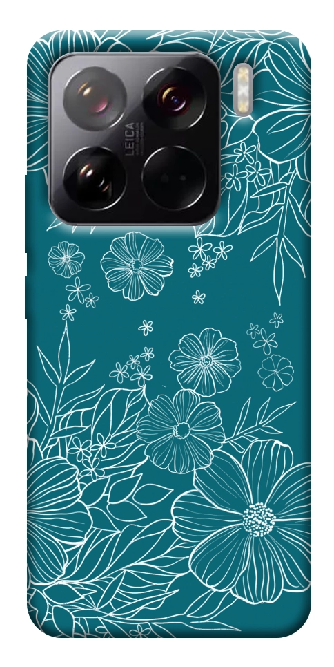 Чехол Botanical illustration для Xiaomi 15 Pro