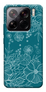 Чехол Botanical illustration для Xiaomi 15 Pro