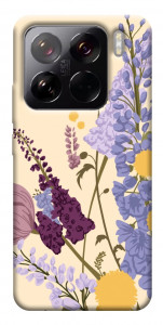 Чехол Flowers art для Xiaomi 15 Pro