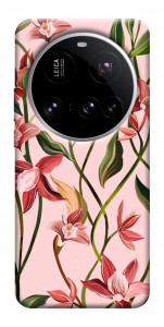 Чехол Floral motifs для Xiaomi 15 Ultra