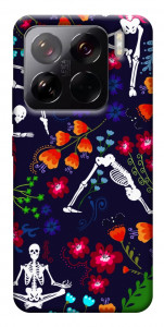 Чехол Yoga skeletons для Xiaomi 15 Pro