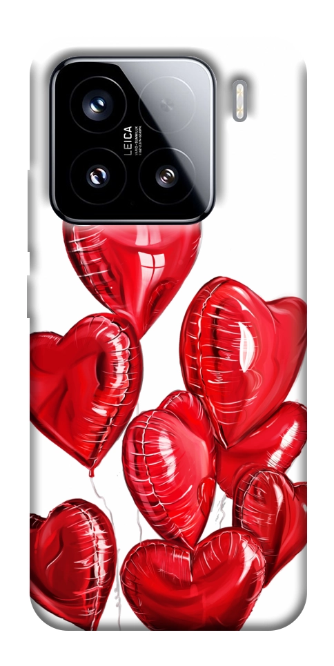 Чохол Heart balloons для Xiaomi 15