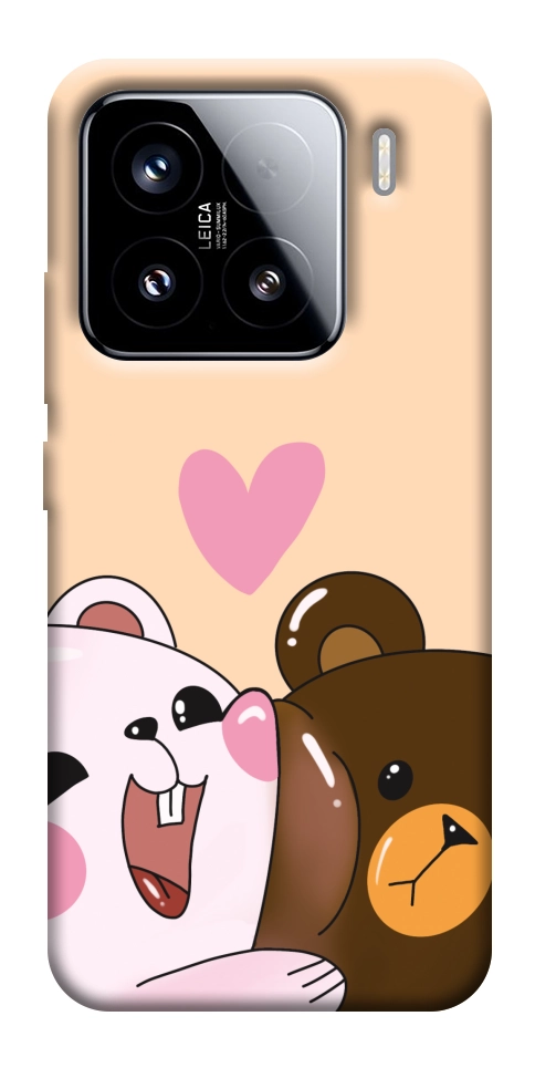 Чехол Медвежата для Xiaomi 15