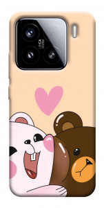 Чехол Медвежата для Xiaomi 15