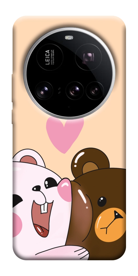 Чехол Медвежата для Xiaomi 15 Ultra