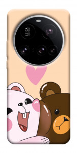 Чехол Медвежата для Xiaomi 15 Ultra