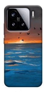 Чехол Закатное море для Xiaomi 15