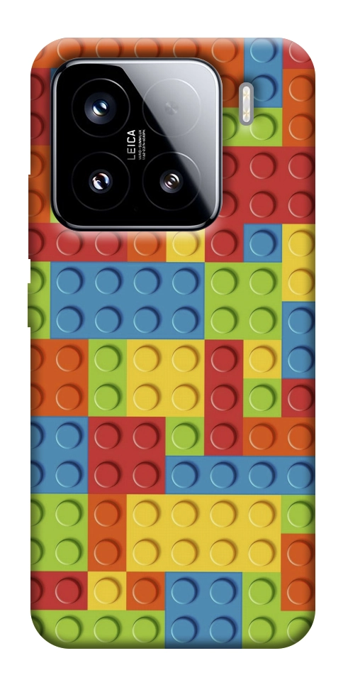 Чохол Кольоровий конструктор для Xiaomi 15