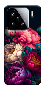 Чехол Букет цветов для Xiaomi 15
