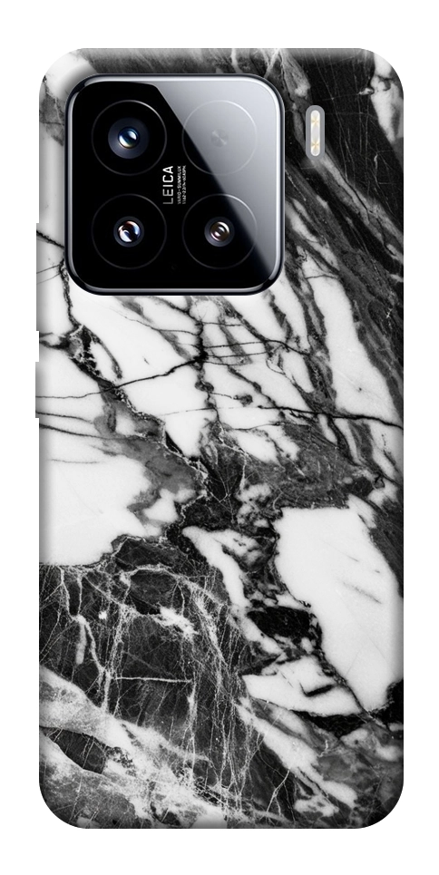 Чехол Calacatta black marble для Xiaomi 15