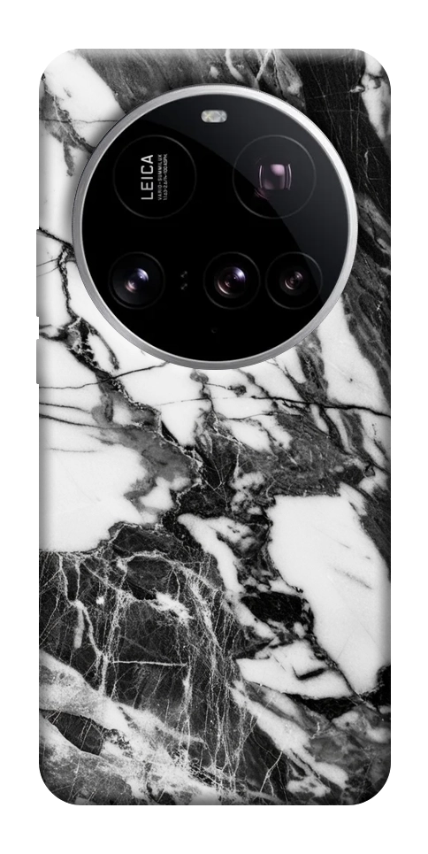 Чехол Calacatta black marble для Xiaomi 15 Ultra