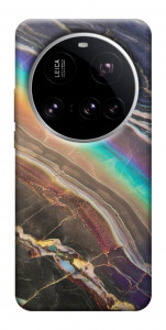 Чехол Радужный мрамор для Xiaomi 15 Ultra