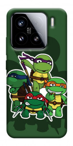 Чехол Green turtles для Xiaomi 15
