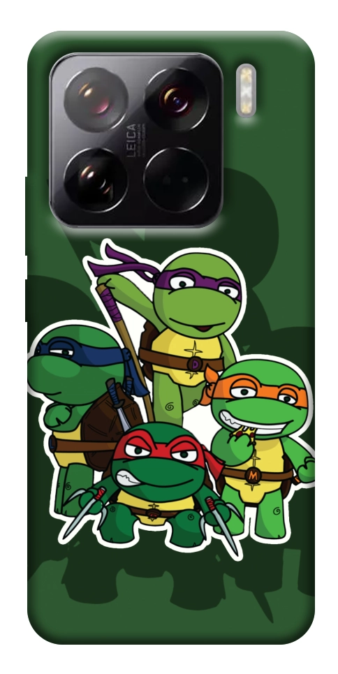 Чехол Green turtles для Xiaomi 15 Pro
