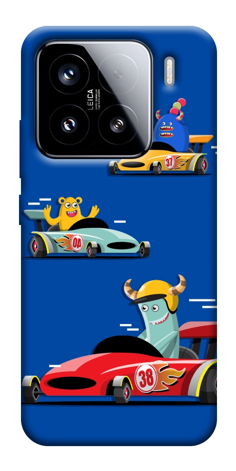 Чехол Монстры и машинки для Xiaomi 15