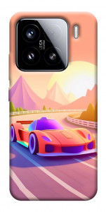 Чехол Машинка на закате для Xiaomi 15