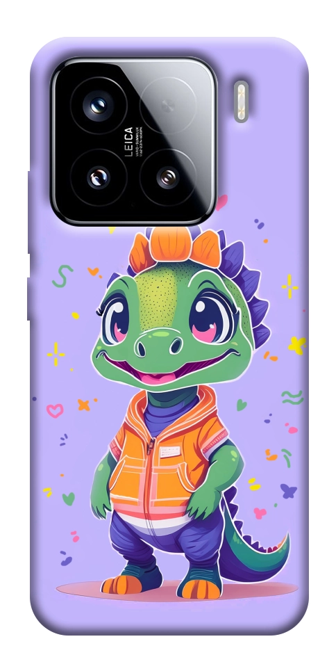Чехол Мультяшный динозаврик для Xiaomi 15