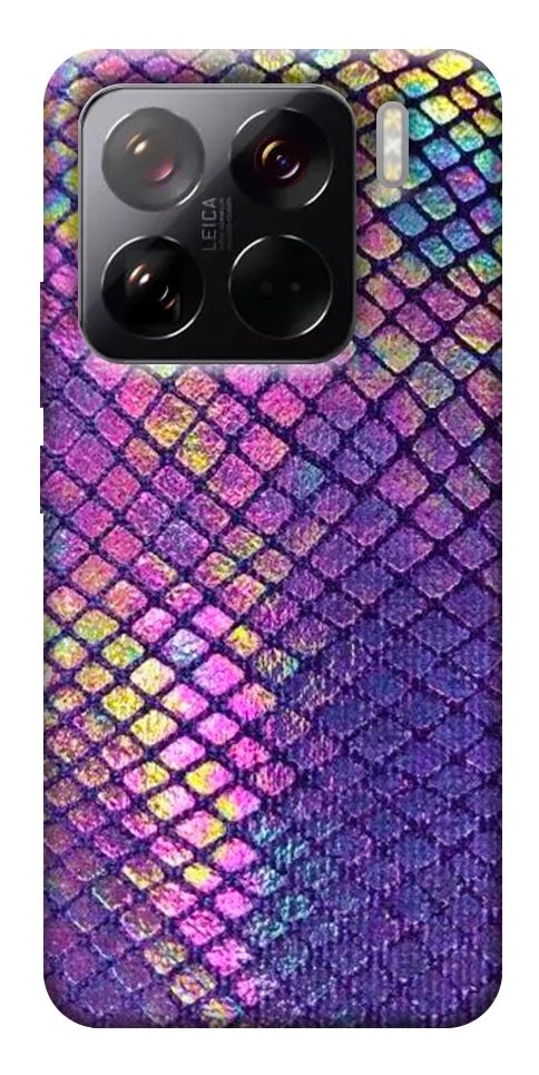 Чехол Neon snake skin для Xiaomi 15 Pro