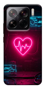 Чехол Neon heart для Xiaomi 15 Pro
