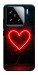 Чехол Яркое сердце для Xiaomi 15