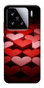 Чехол Hearts pattern для Xiaomi 15