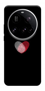 Чехол Fingerprint heart для Xiaomi 15 Ultra