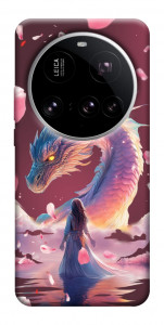 Чехол Girl and dragon для Xiaomi 15 Ultra
