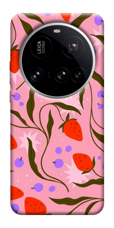 Чохол Strawberry pink для Xiaomi 15 Ultra