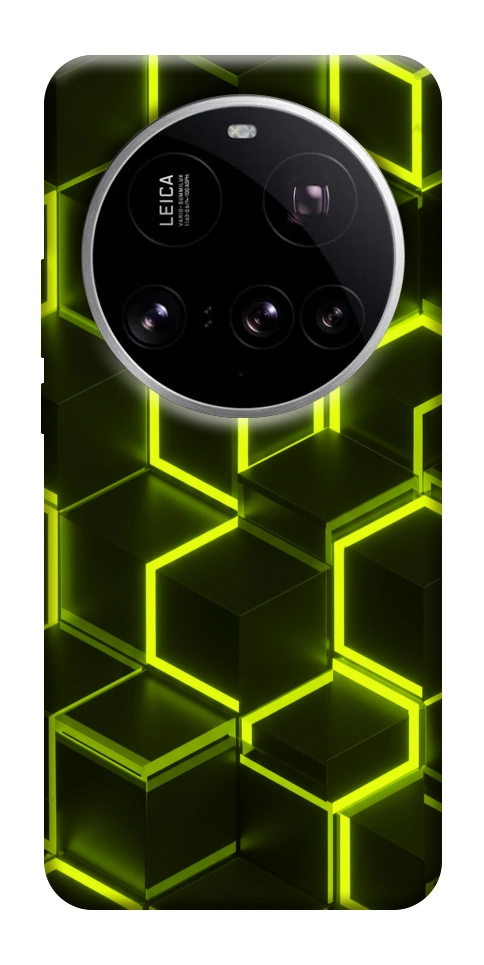Чехол Neon hexagon для Xiaomi 15 Ultra