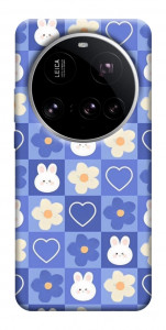 Чохол Кролики-квіточки для Xiaomi 15 Ultra