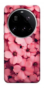 Чохол Pink flowers для Xiaomi 15 Ultra