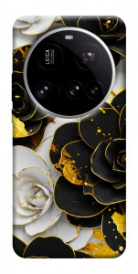 Чохол Flower black-white для Xiaomi 15 Ultra