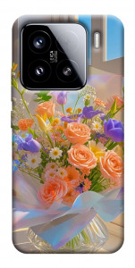 Чехол Яркий букет для Xiaomi 15